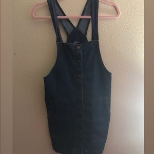 A Buttoned Jean Dress